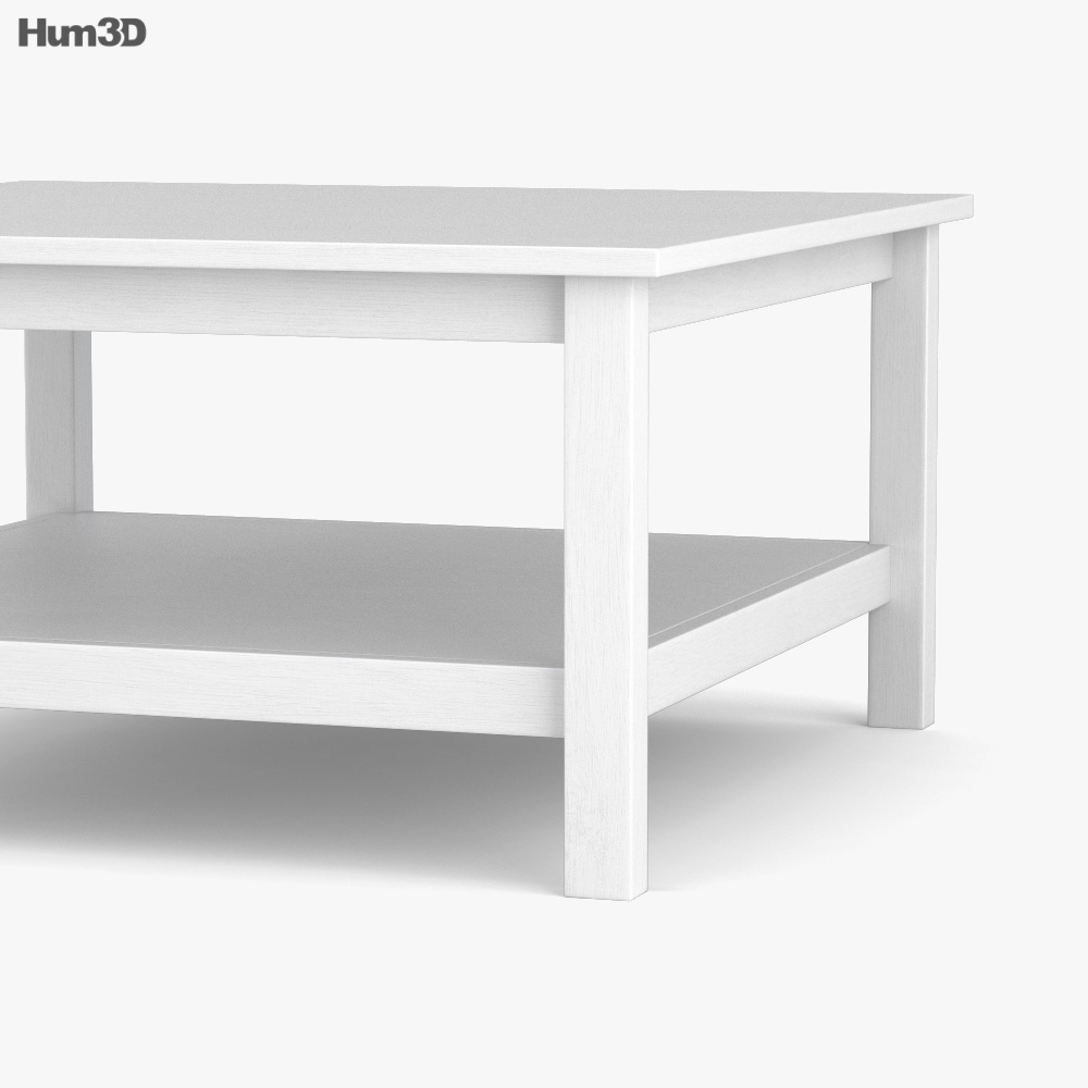 IKEA Hemnes Coffee table 3D model Download in MAX, OBJ, FBX, C4D