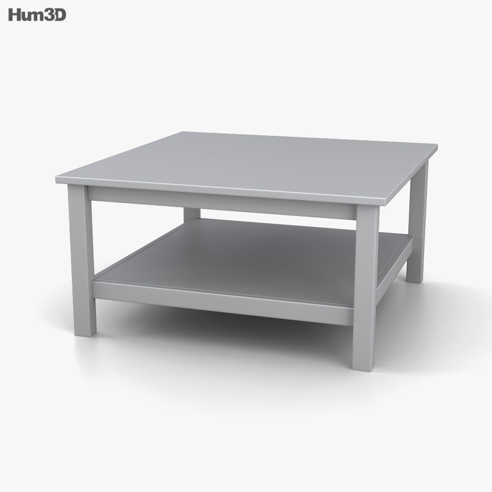 IKEA Hemnes Coffee table 3D model Download in MAX, OBJ, FBX, C4D