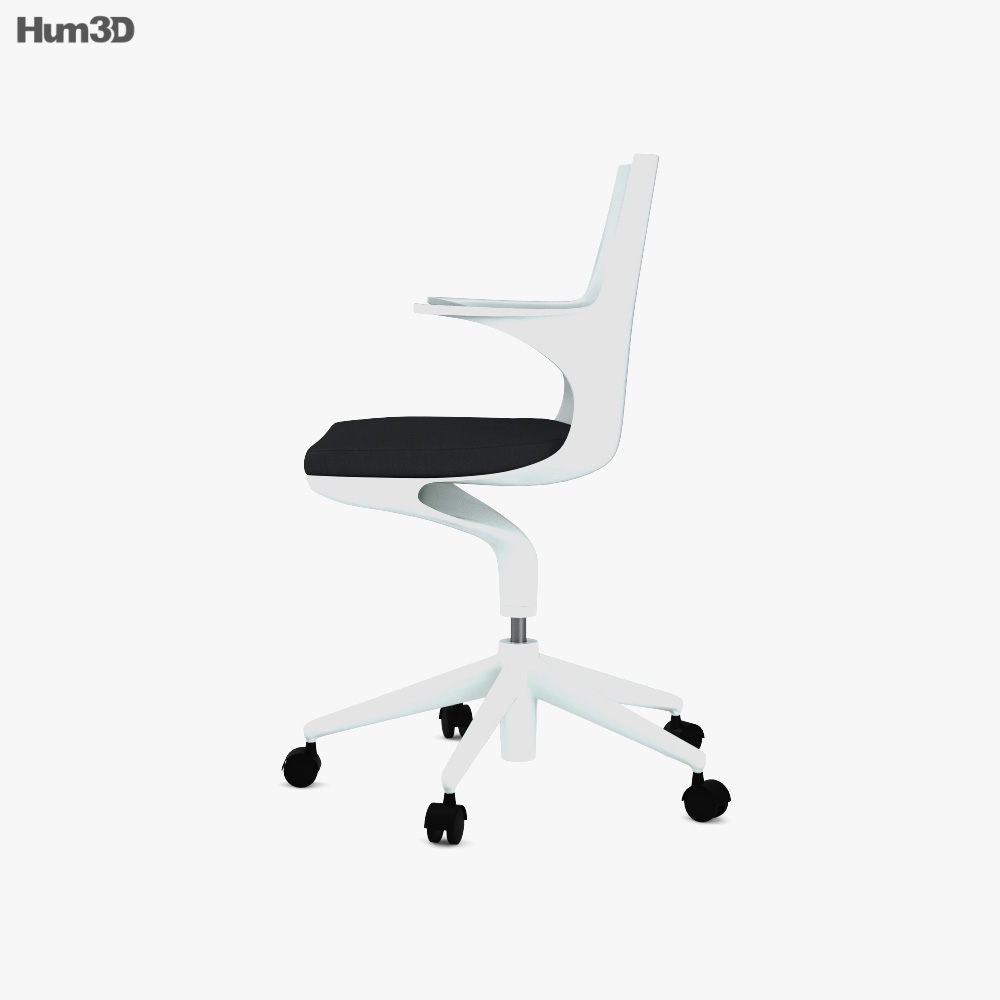 Kartell Spoon chair 3D model Download in MAX, OBJ, FBX, C4D