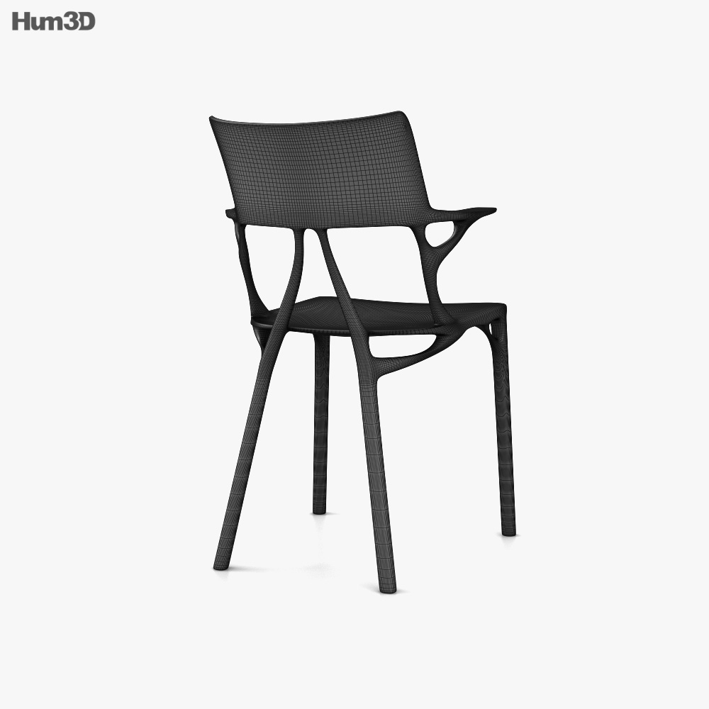 Kartell A I Chair 3D model Download in MAX, OBJ, FBX, C4D
