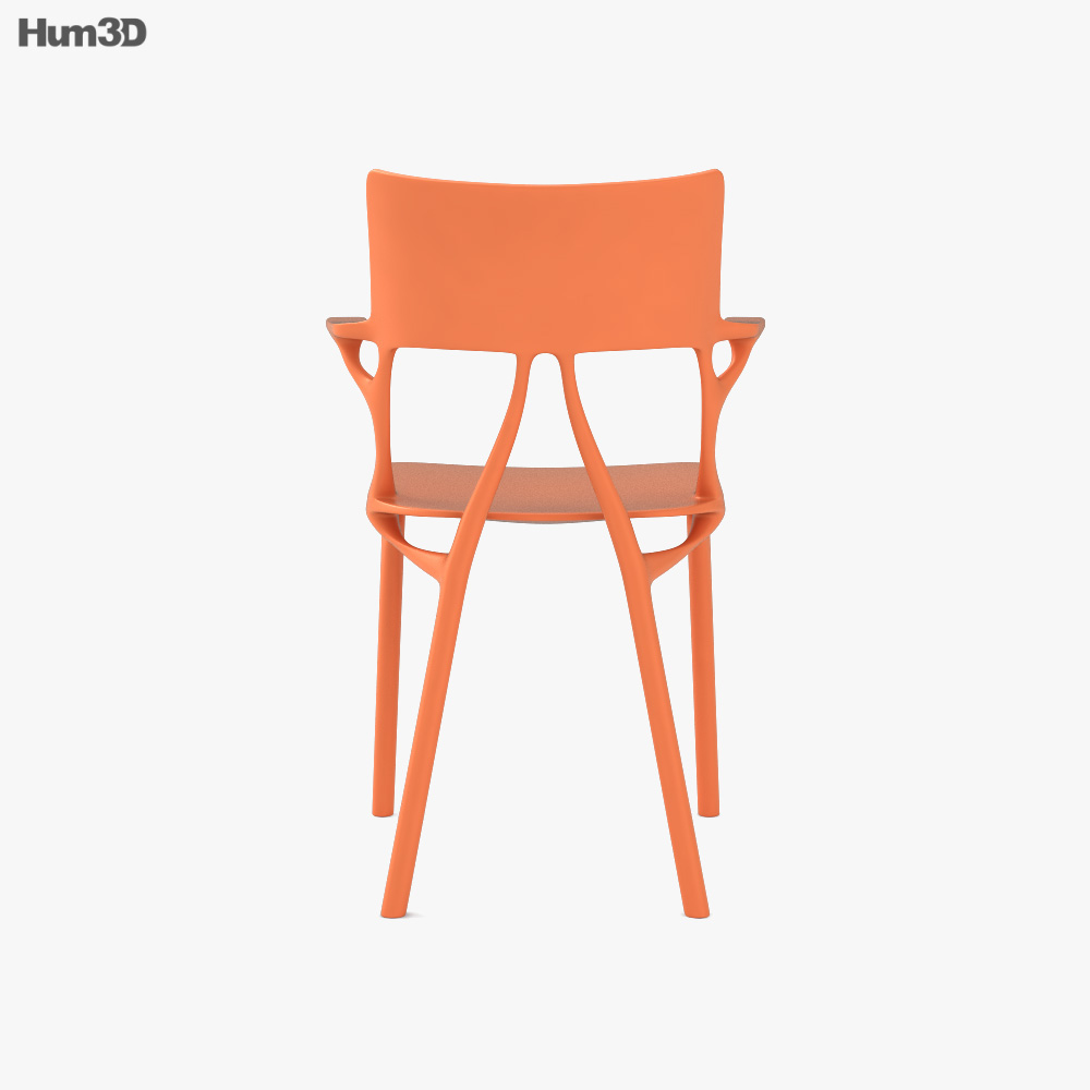 Kartell A I Chair 3D model Download in MAX, OBJ, FBX, C4D