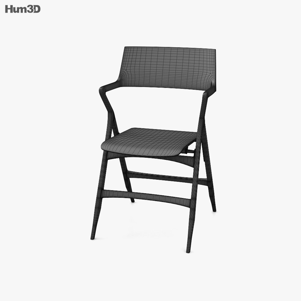 Kartell Dolly Chair 3D model Download in MAX, OBJ, FBX, C4D