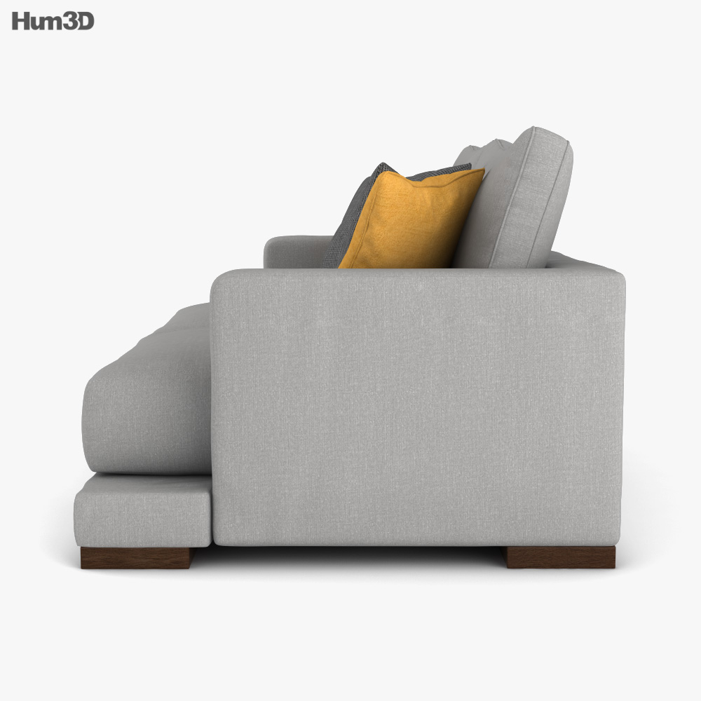Kenay Home Crate Sofa 3D model Download in MAX, OBJ, FBX, C4D