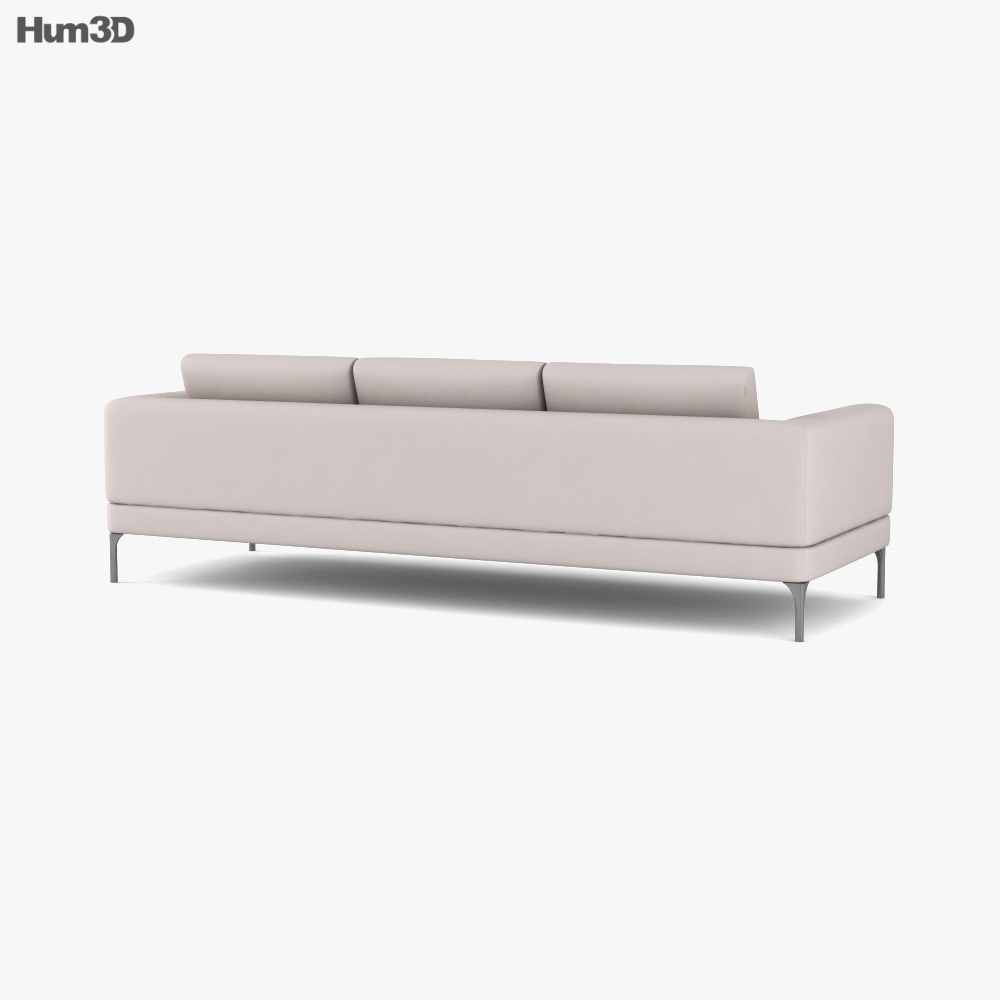 King Living Plaza Sofa 3D model Download in MAX, OBJ, FBX, C4D