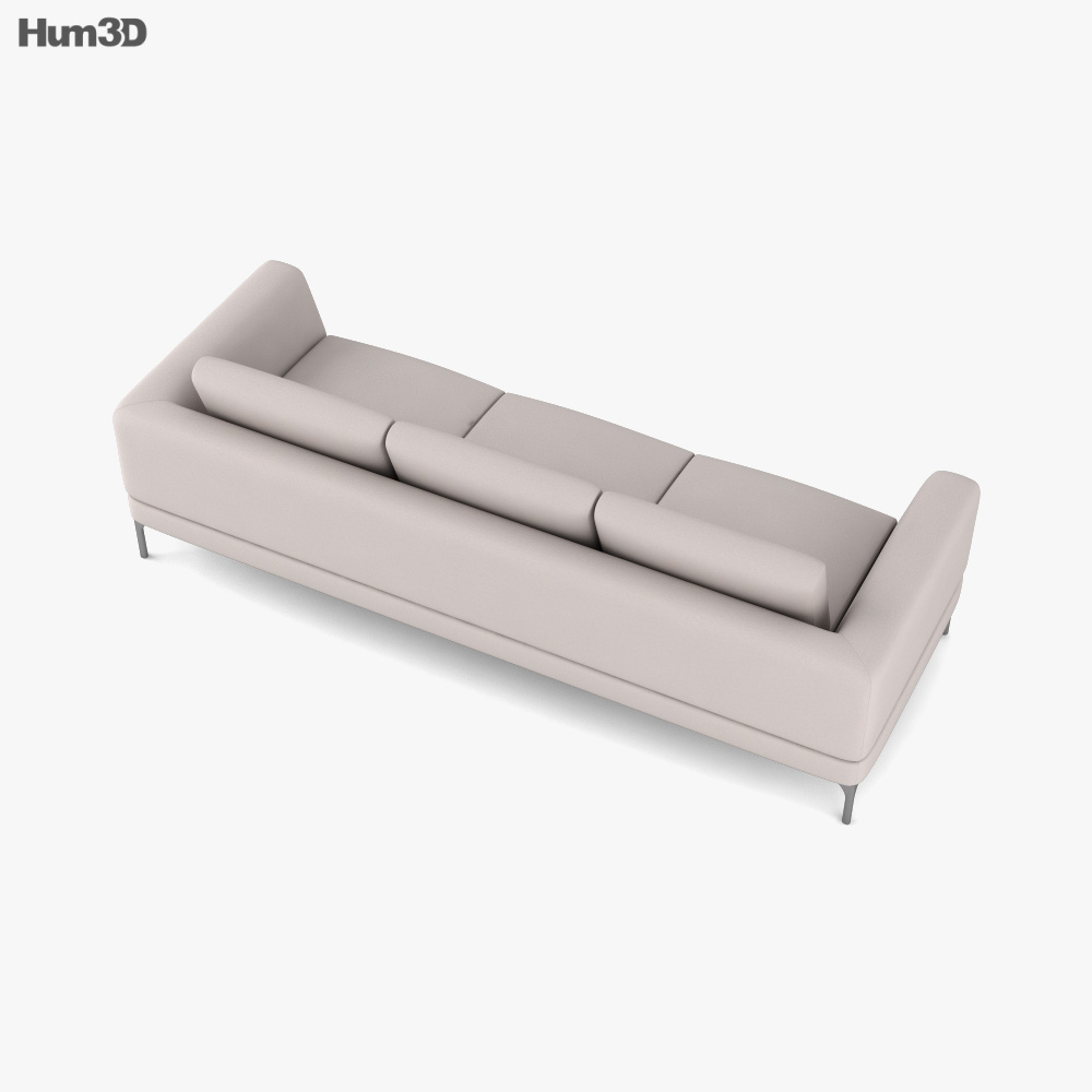 King Living Plaza Sofa 3D model Download in MAX, OBJ, FBX, C4D