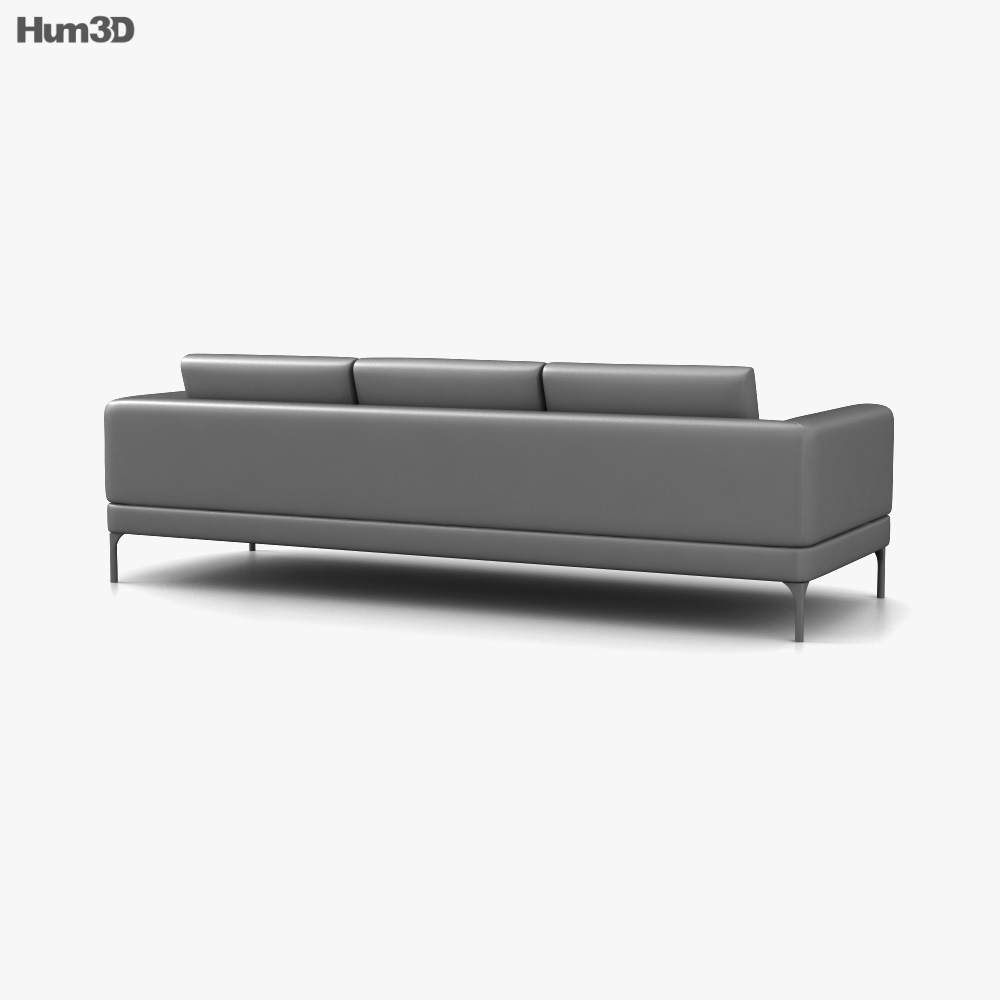 King Living Plaza Sofa 3D model Download in MAX, OBJ, FBX, C4D