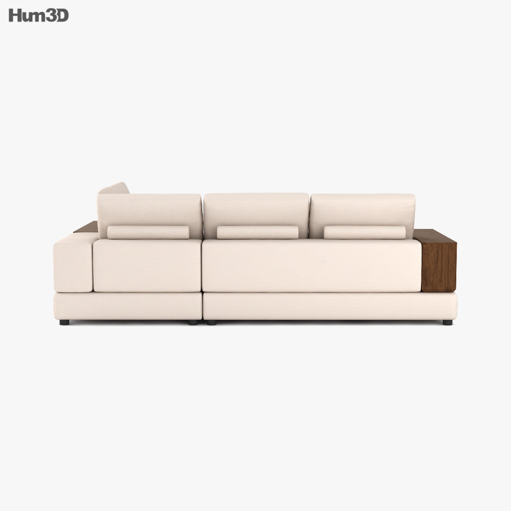 King Living Jasper Sofa 3D model Download in MAX, OBJ, FBX, C4D