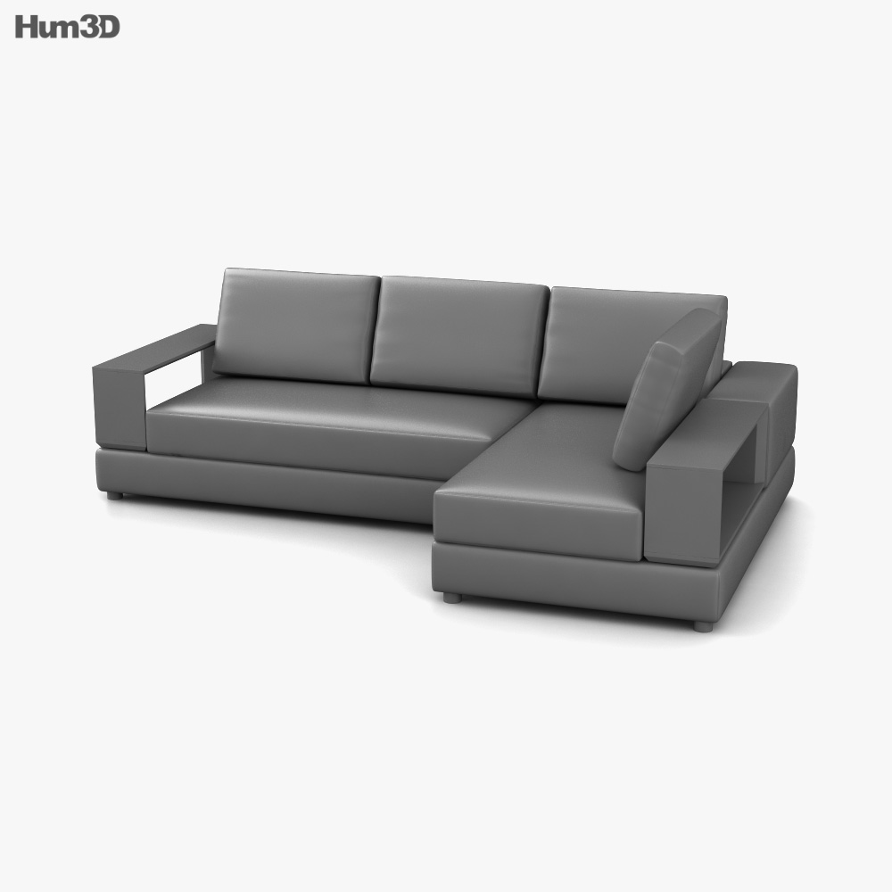 King Living Jasper Sofa 3D model Download in MAX, OBJ, FBX, C4D