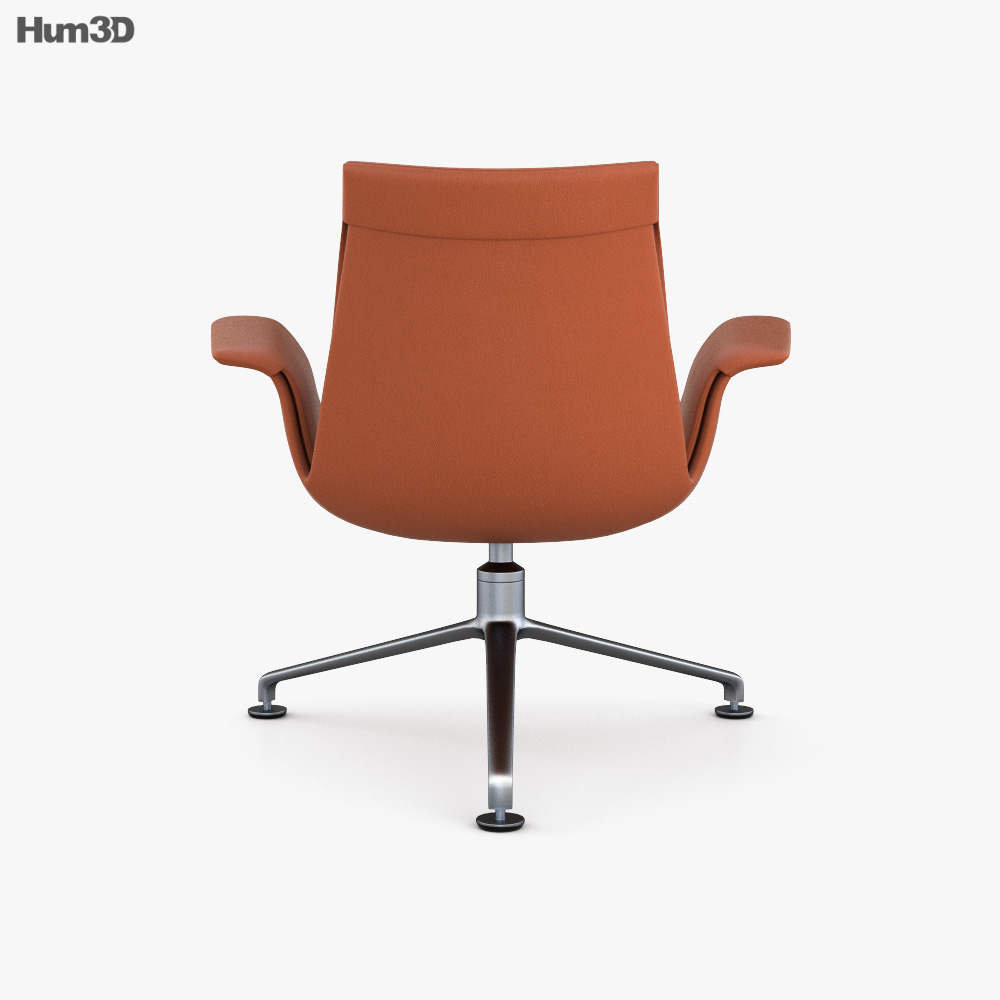 Knoll Bucket Lounge chair 3D model Download in MAX, OBJ, FBX, C4D