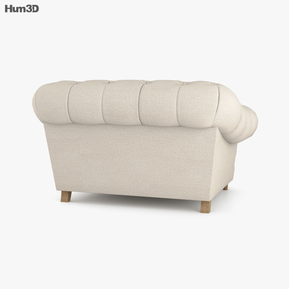 Loaf Bagsie Love Seat 3D model Download in MAX, OBJ, FBX, C4D
