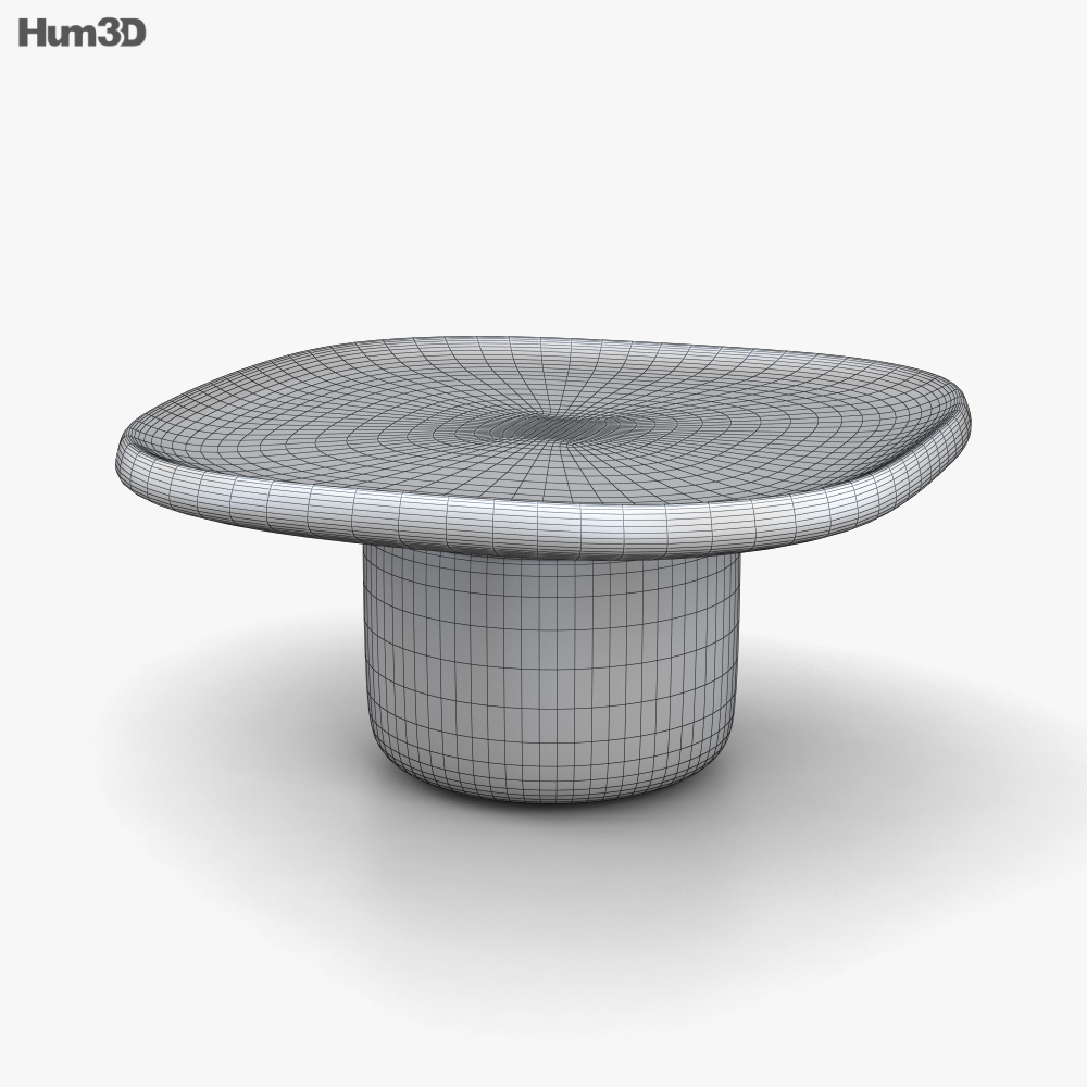 Moooi Obon Table 3D model - Download in MAX, OBJ, FBX, C4D