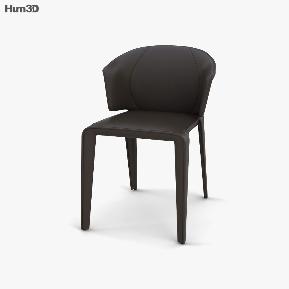 Natuzzi Atta Chair 3D model