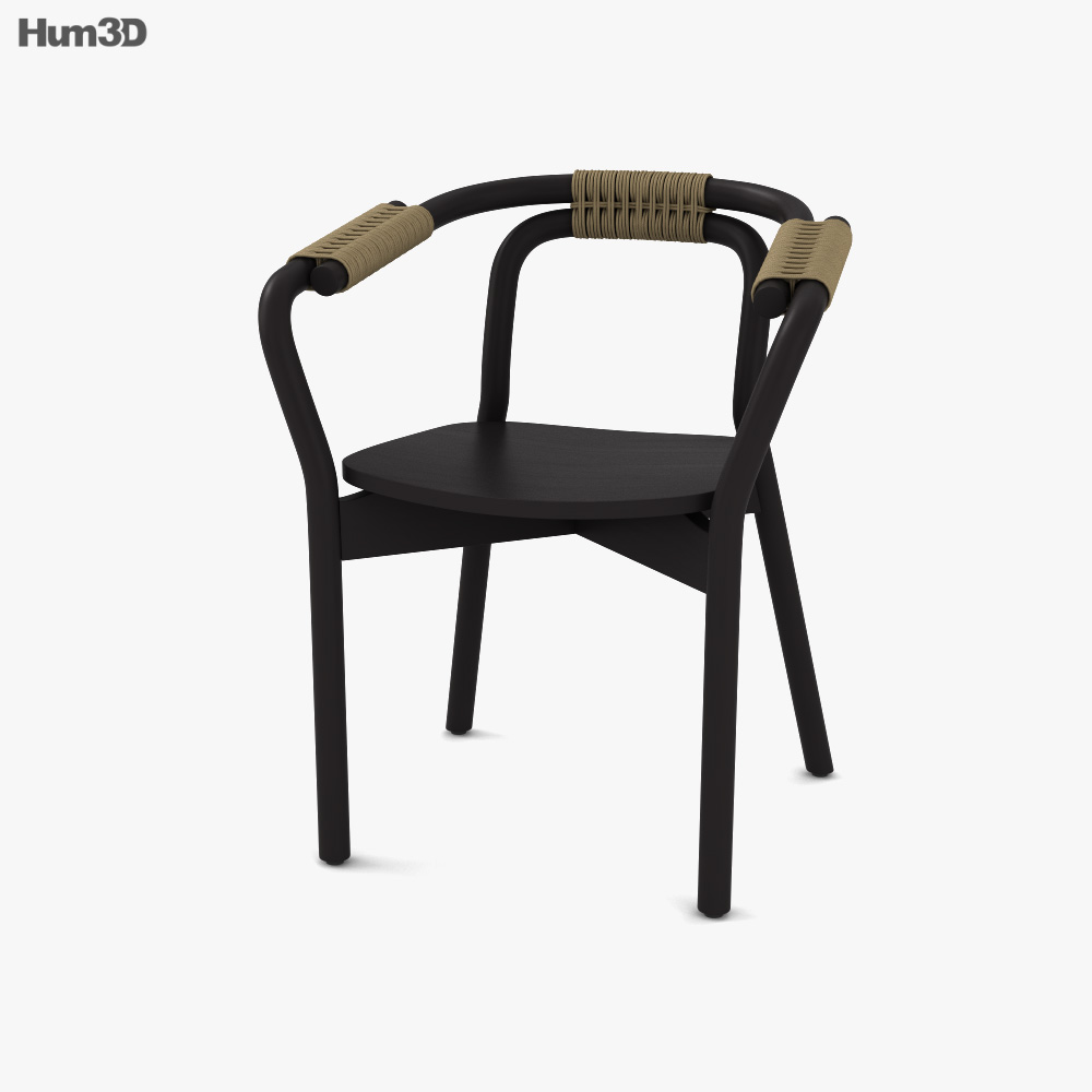 Normann Copenhagen Knot Chair 3D model