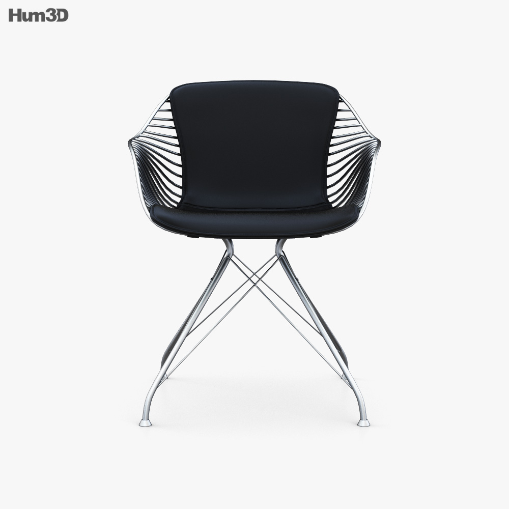 Overgaard and Dyrman Wire Dining chair 3D model Download in MAX, OBJ