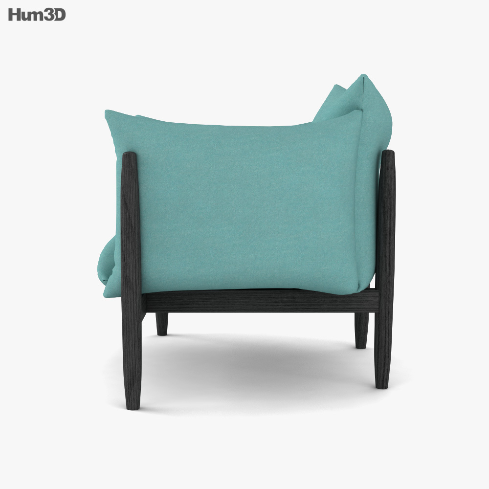 Paola Lenti Tapio Armchair 3D model Download in MAX, OBJ, FBX, C4D