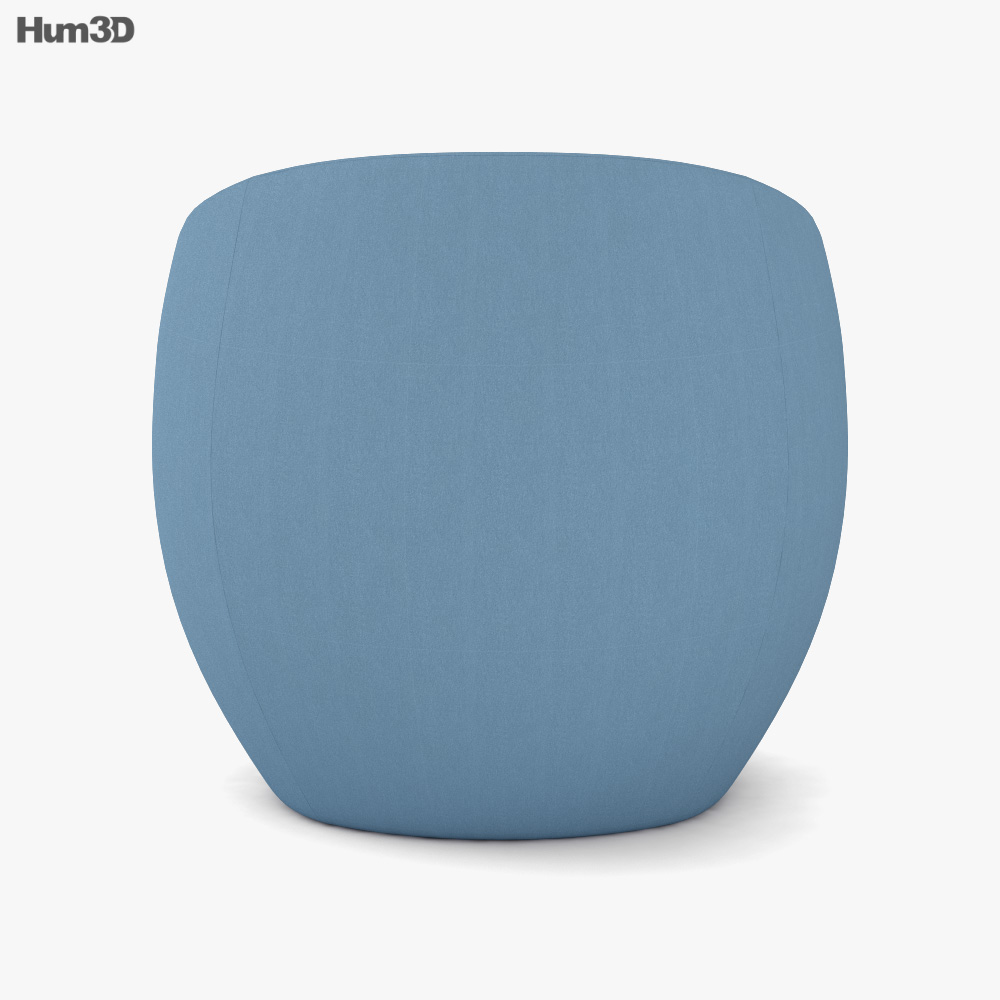 Roche Bobois Dot Armchair 3D model Download in MAX, OBJ, FBX, C4D