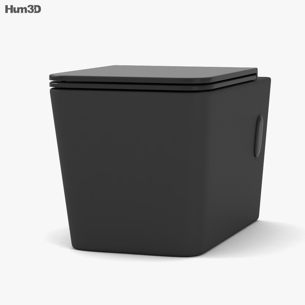 Swiss Madison Concorde Wall Hung Bowl toilet 3D model Download in MAX