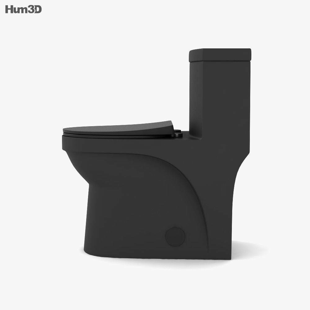 Swiss Madison Virage One Piece toilet 3D model Download in MAX, OBJ