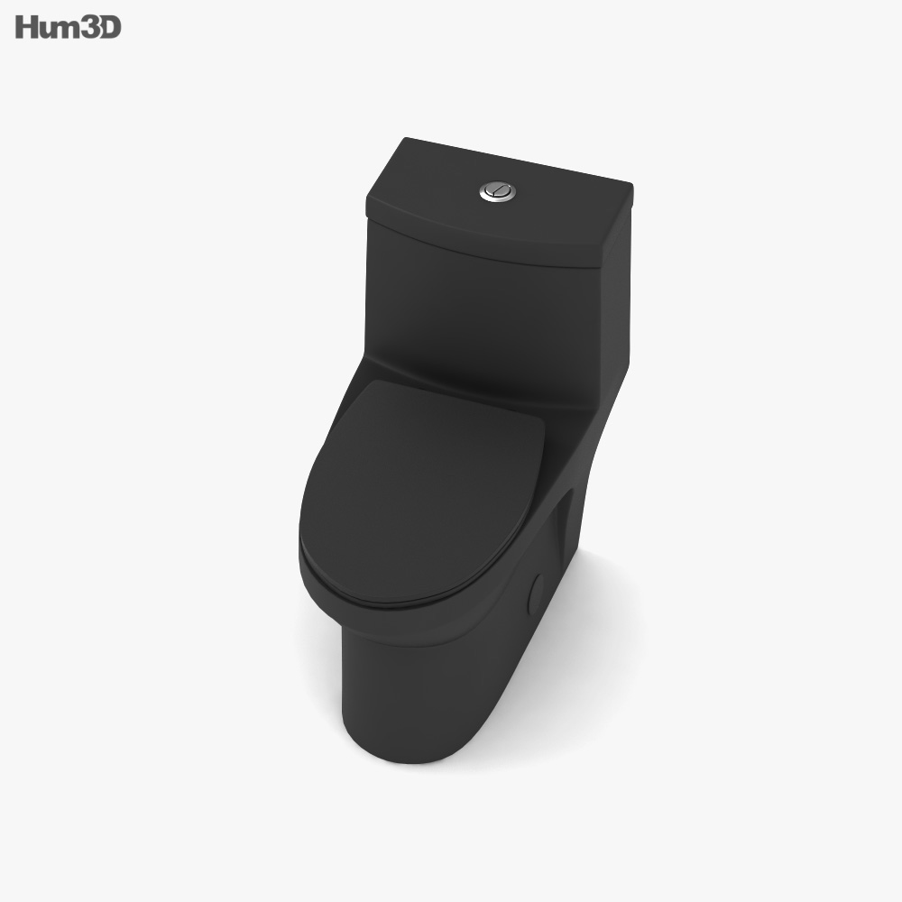 Swiss Madison Virage One Piece toilet 3D model Download in MAX, OBJ