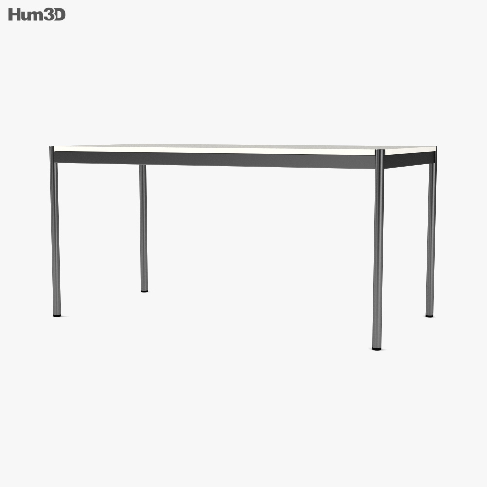 USM Haller Dining table 3D model Download in MAX, OBJ, FBX, C4D