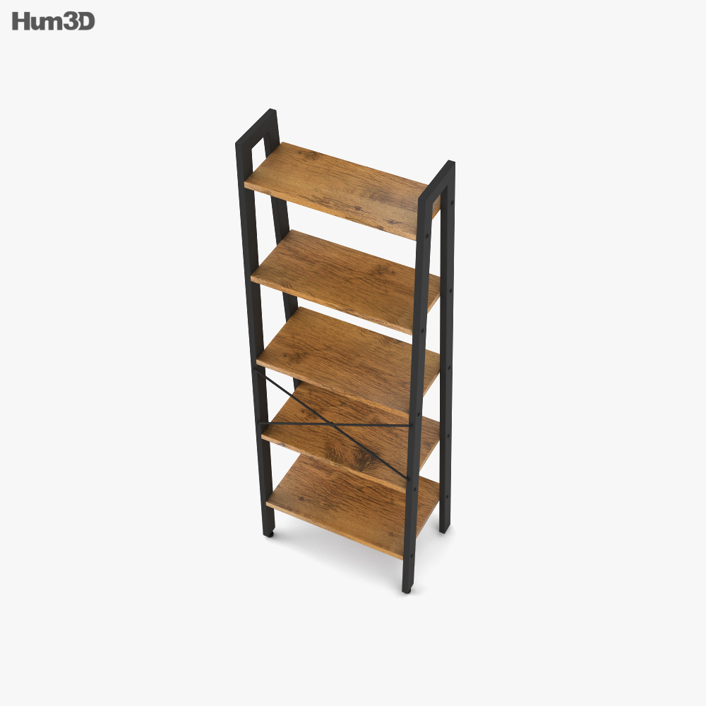 Vasagle Ladder Shelf 3D model Download in MAX, OBJ, FBX, C4D