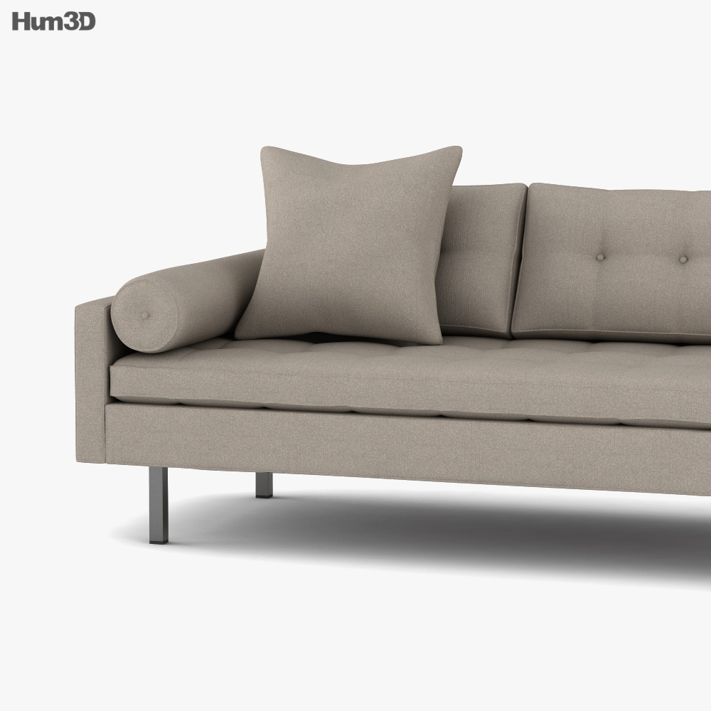 Vioski Chicago Lounge Sofa 3D model Download in MAX, OBJ, FBX, C4D