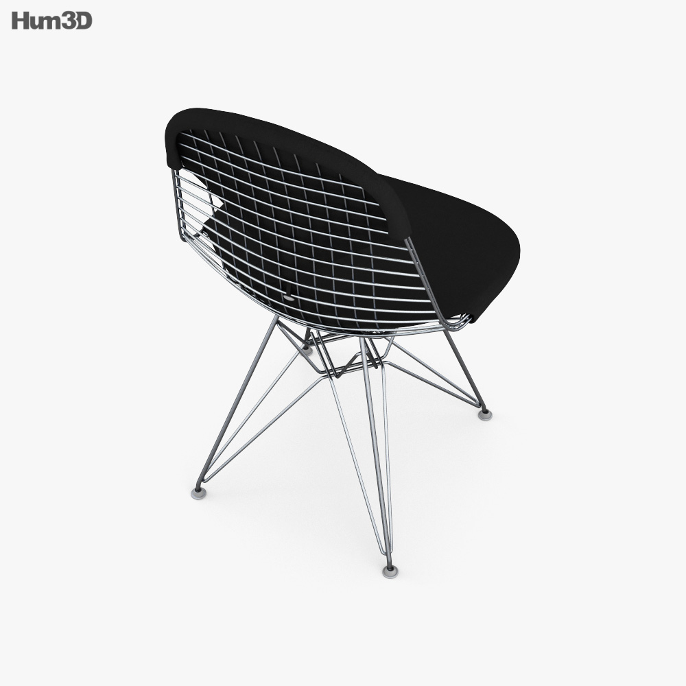Vitra Wire Chair 3D model Download in MAX, OBJ, FBX, C4D