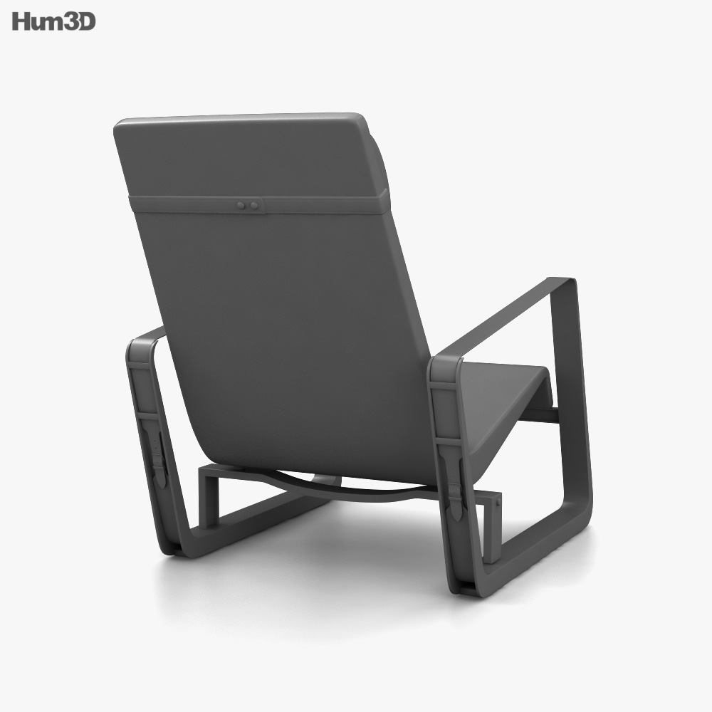 Vitra Cite Chair 3D model Download in MAX, OBJ, FBX, C4D