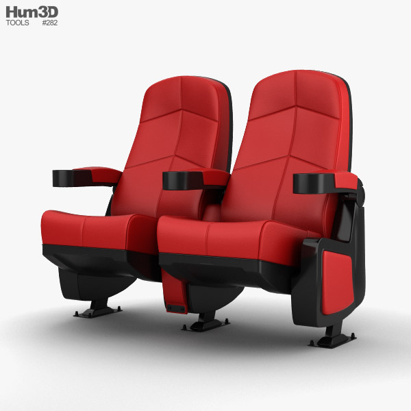 Cinema сhair 3D model