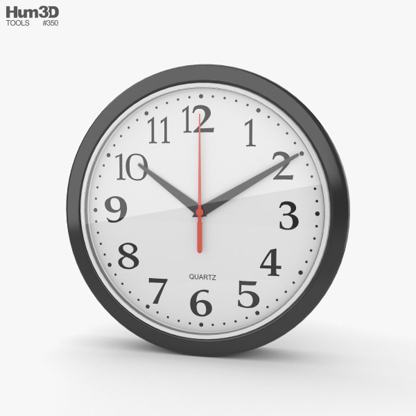 Wall Clock 3D model