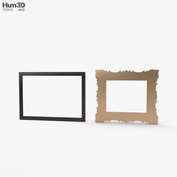 Picture Frame 3D model Download in MAX, OBJ, FBX, C4D