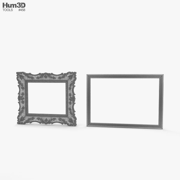 Picture Frame 3D model Download in MAX, OBJ, FBX, C4D