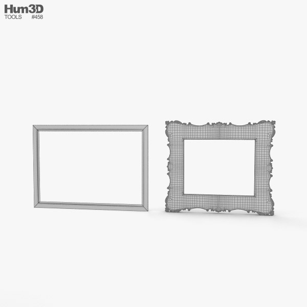 Picture Frame 3D model Download in MAX, OBJ, FBX, C4D