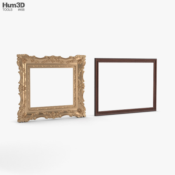 Picture Frame 3D model Download in MAX, OBJ, FBX, C4D