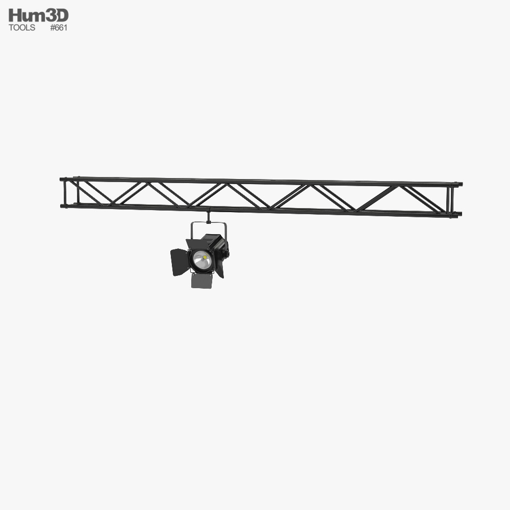 Stage Light 03 3D model