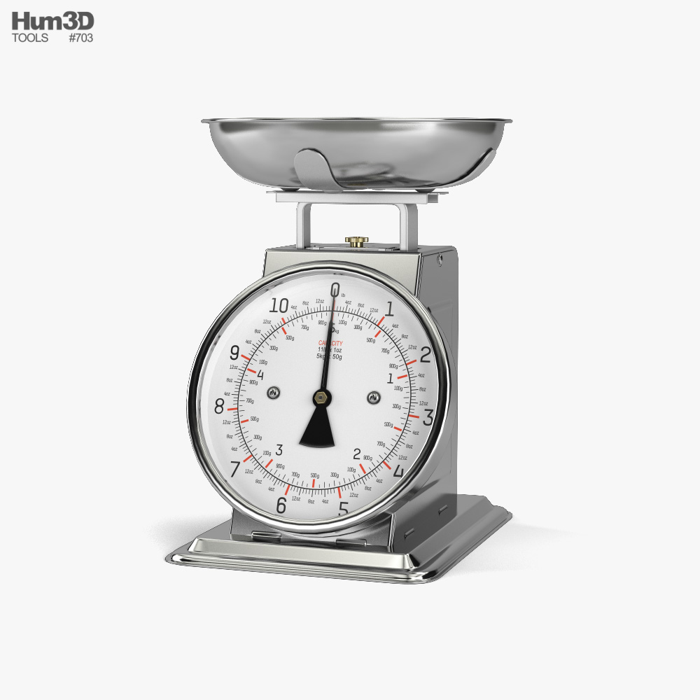 Kitchen Scale 3D model