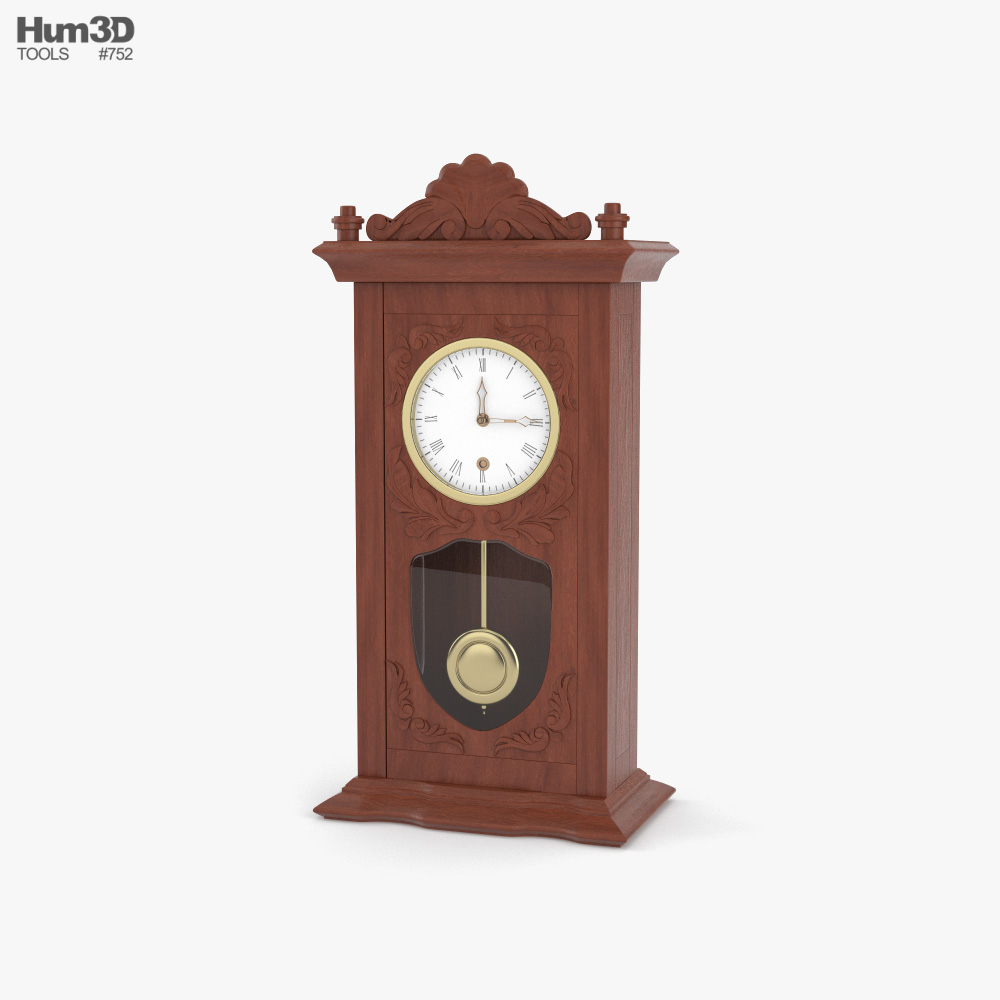 Old Clock 3D model